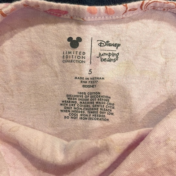 Jumping Beans Disney dress, size 5, pink with designs adorned! - Picture 4 of 4